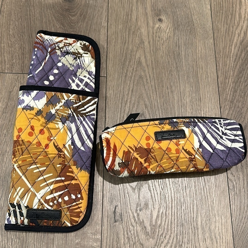 Vera Bradley bundle; Painted Feathers - Picture 8 of 9